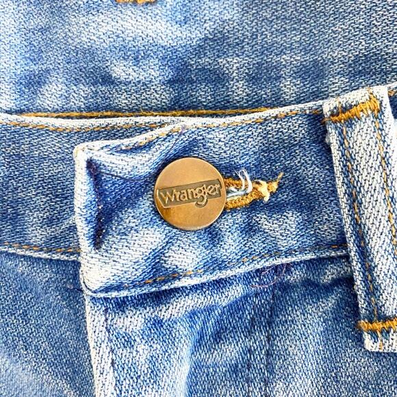 Vintage Wrangler Light Blue “No Fault” Jeans Women's Size 2/4 Boot Cut Mid Rise - Picture 4 of 10